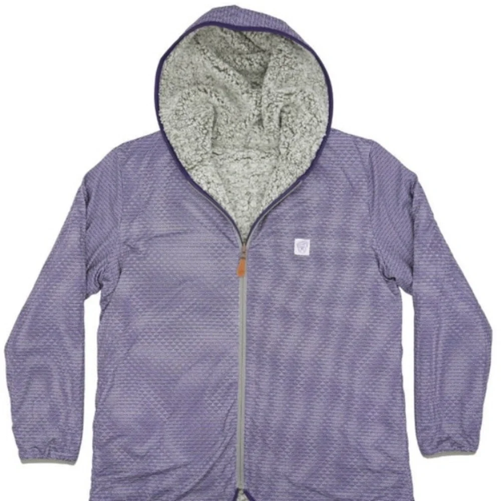 NIB USA PALM 🌴Reversible Sherpa Full Zip Hoodie - Picture 4 of 15